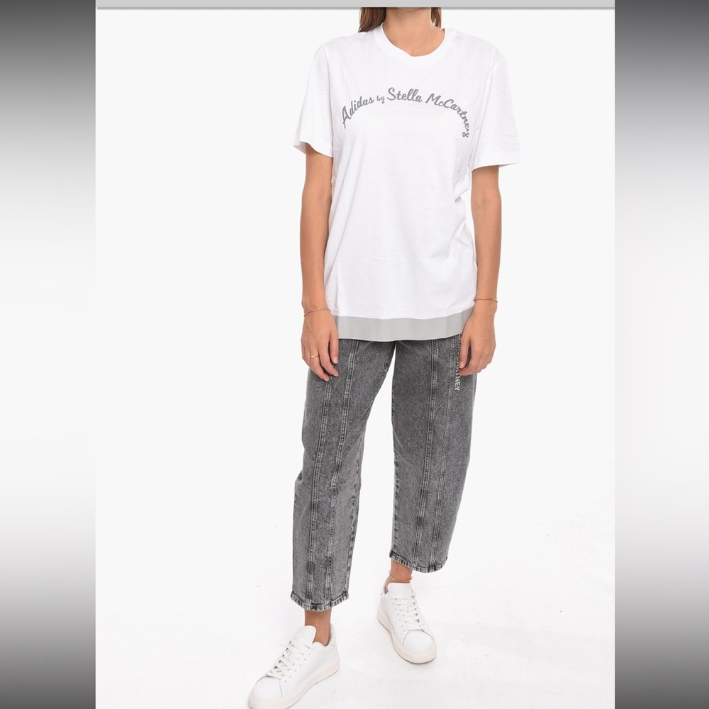 NWT ADIDAS BY STELLA MCCARTNEY COTTON TEE